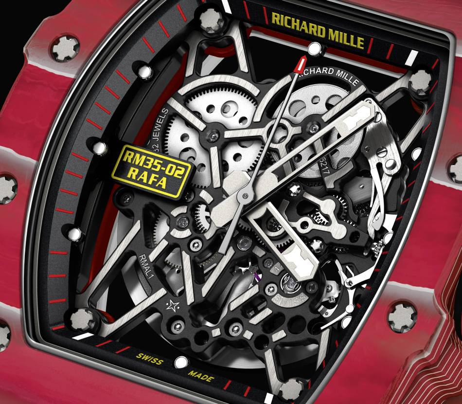 Richard Mille RM 35-02 : la nouvelle montre de Rafa