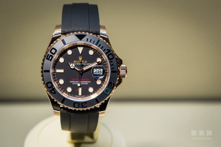 Le nouveau Yacht-Master Rolex en or rose lunette en céramique nouvelle 116655 & 268655