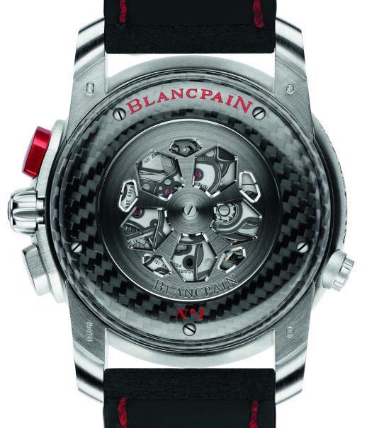 Blancpain L-evolution : flyback et grande date pour une sportive de haut niveau