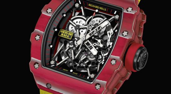Richard Mille RM 35-02 : la nouvelle montre de Rafa